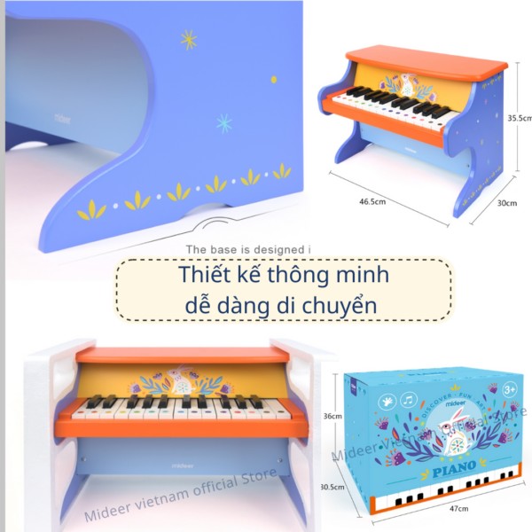 Đàn Piano Cho Bé Mideer 3+